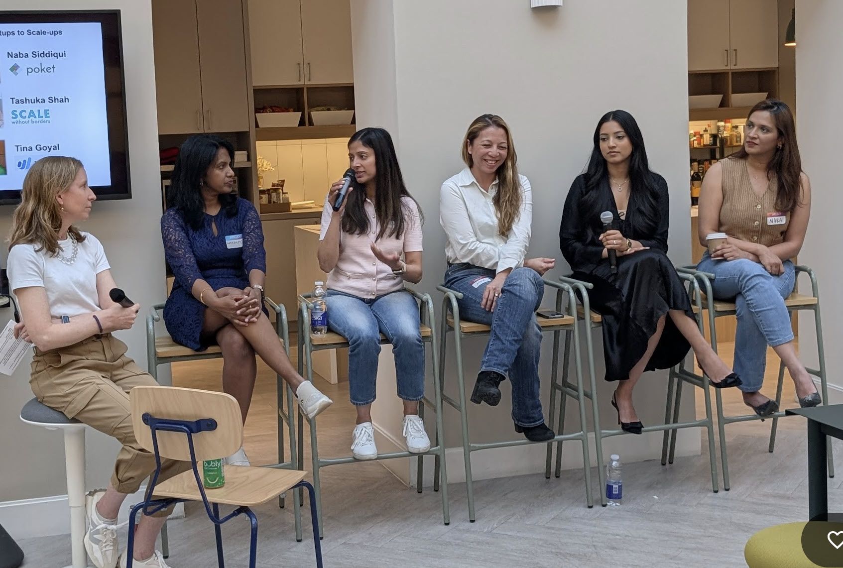 Panel conversation at a TrueNorthCTO community event